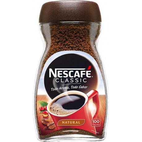 NESCAFE NATURAL SOLUBLE CRISTAL 200 GRS